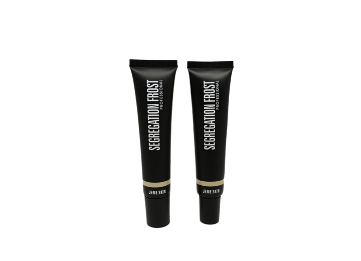 22管径黑色旋盖眼霜精华液唇膏软管